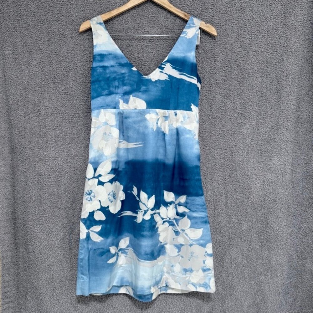 Joe Fresh cotton / silk floral dress with pockets! - Picture 10 of 12